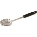 Chef Craft Spoon Slotted Chrome Blk 12931